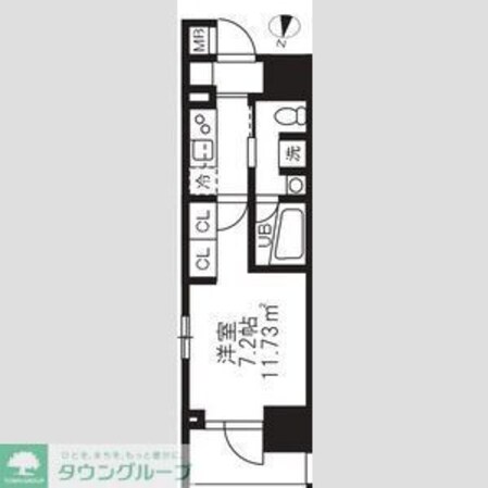 アジールコート板橋本町の物件間取画像